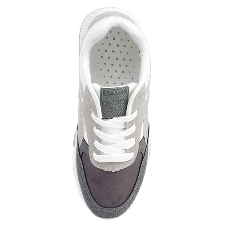 Кроссовки для девочек 26 серые